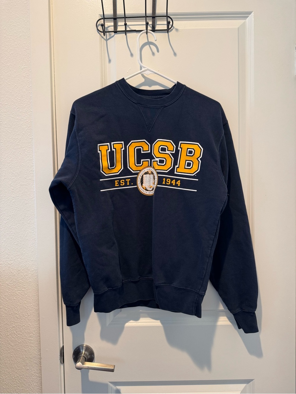 UCSB Navy Crewneck Sweatshirt - Collegiate Logo